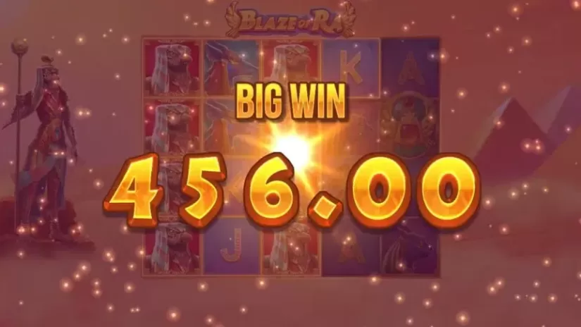 Blaze Of Ra slot screenshot 4
