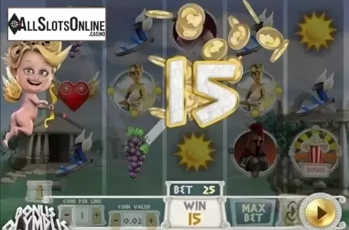 Win Screen . Bonus Olympus from Game360