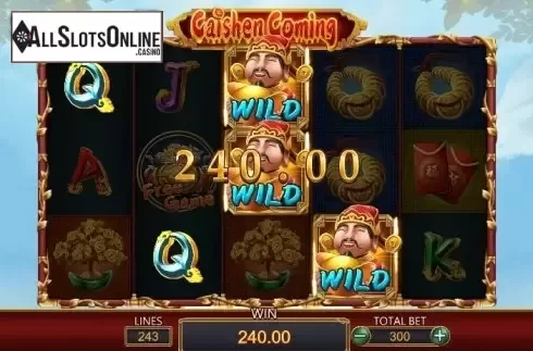 Win Screen 1. Caishen Coming from Dragoon Soft