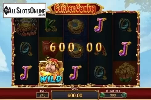 Win Screen 2. Caishen Coming from Dragoon Soft