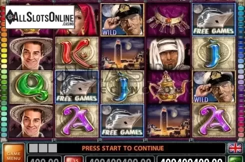 Screen3. Casablanca Moonlight from Casino Technology