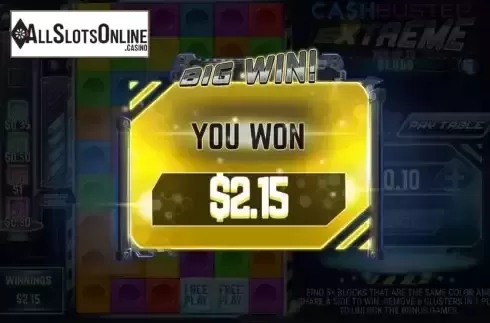Big Win Screen