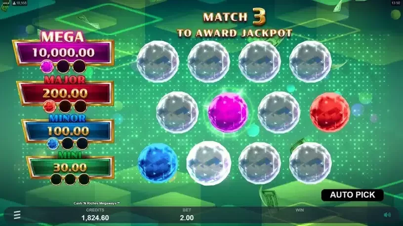 Cash 'N Riches Megaways slot screenshot 4