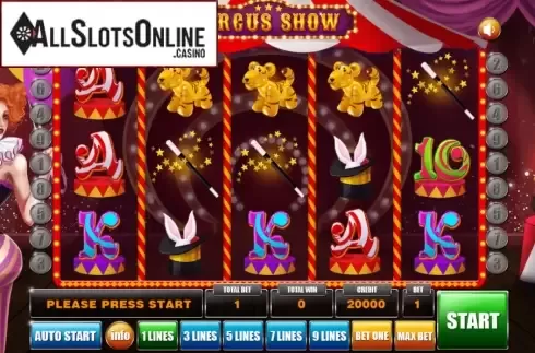 Reel Screen. Circus Show from Aspect Gaming