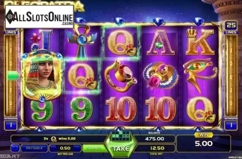 Win Screen . Cleopatra Jewels (GameArt) from GameArt