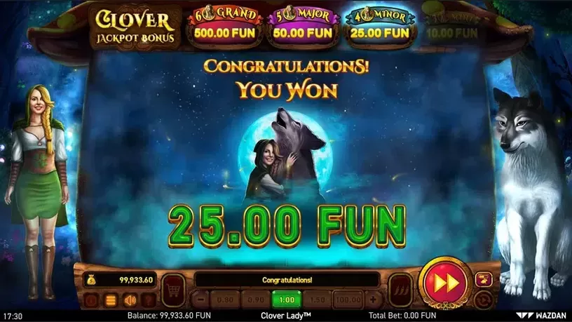 Clover Lady™ slot screenshot 5