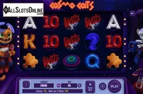 Reels screen. Cosmo Cats from X Line