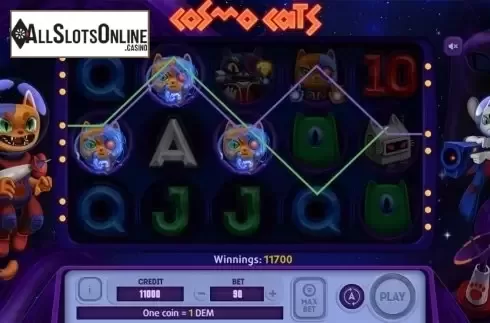 Game workflow 2. Cosmo Cats from X Line
