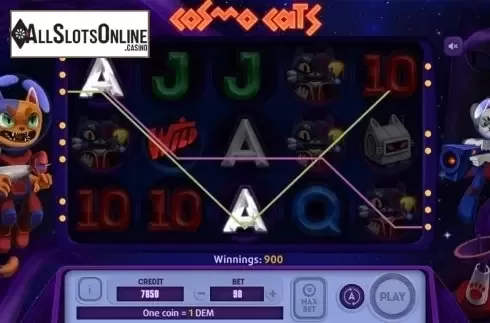 Game workflow 3. Cosmo Cats from X Line