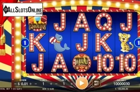 Reel screen. Crazy Circus (KA Gaming) from KA Gaming
