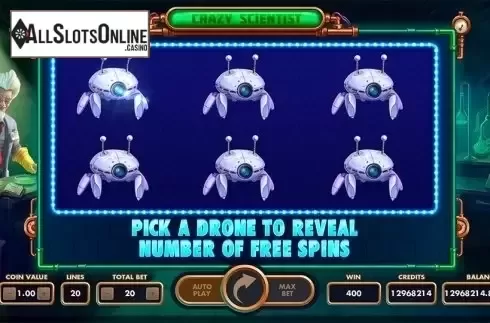 Bonus Game 1. Crazy Scientist (NetGame) from NetGame