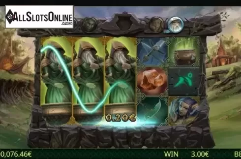 Win Screen 3. Dawn of the Druids from Ganapati