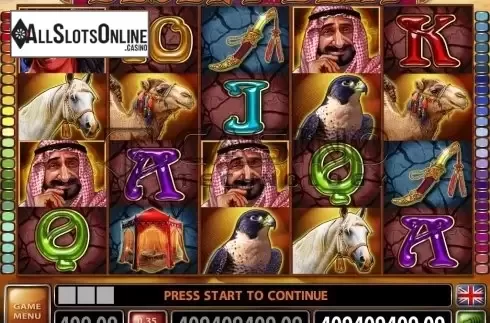 Screen2. Desert Beat from Casino Technology