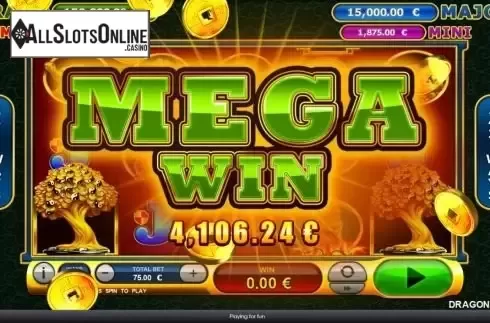 Big win screen