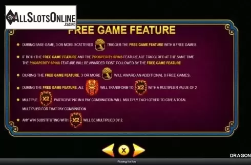 FS Feature screen