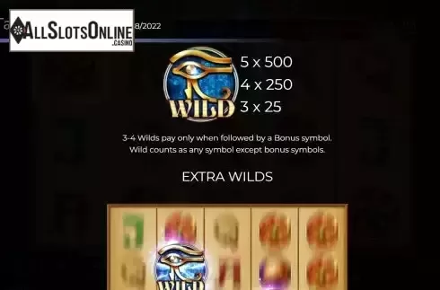 Game Features screen