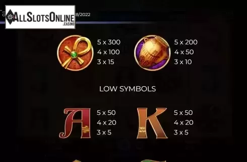 PayTable screen