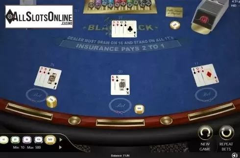 Game workflow 3. European Blackjack (Espresso Games) from Espresso Games