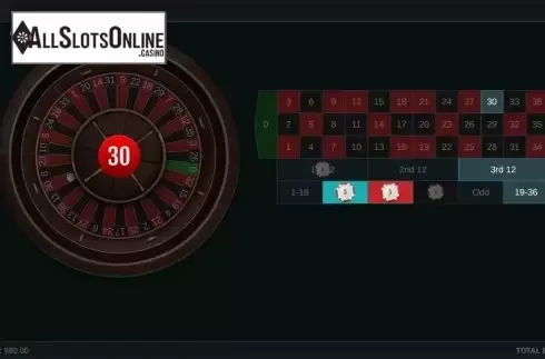Win Screen 2. European Roulette (Woohoo) from Woohoo