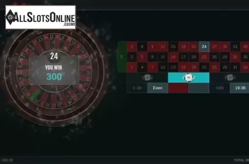 Win Screen 3. European Roulette (Woohoo) from Woohoo