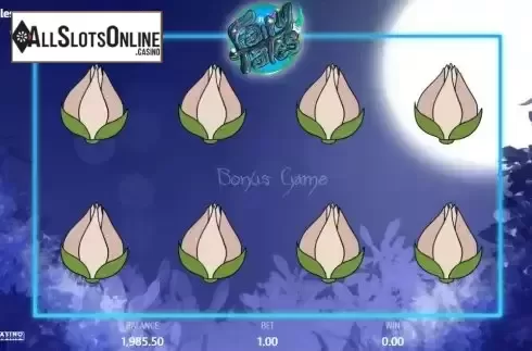 Bonus Game Pick Object Screen