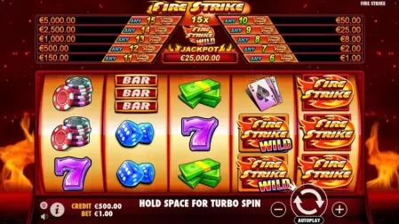 Fire Strike slot screenshot 1