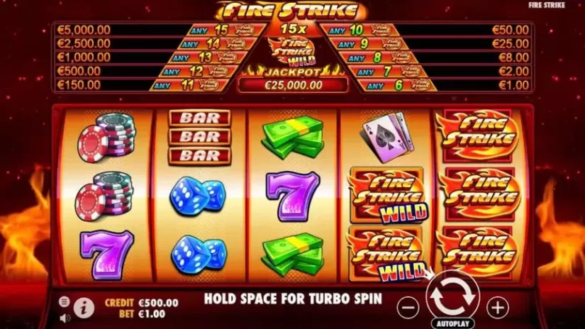 Fire Strike slot screenshot 1