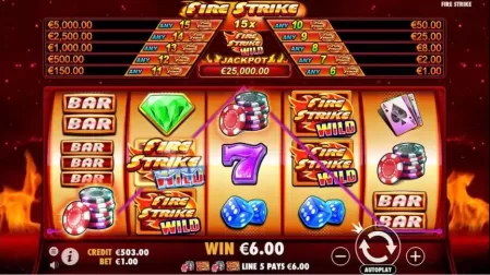 Fire Strike slot screenshot 3