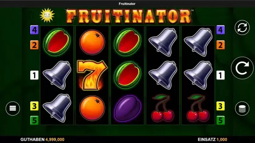 Fruitinator slot screenshot 1