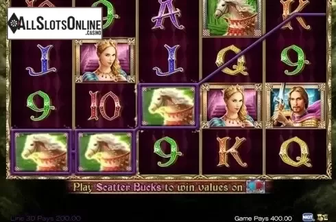 Win Screen2. Golden Knight from High 5 Games