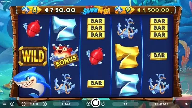 It's Shark Time slot screenshot 1