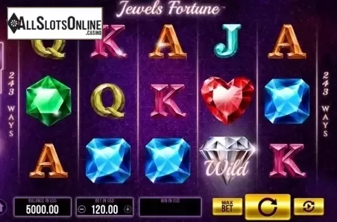 Reel Screen. Jewels Fortune from SYNOT