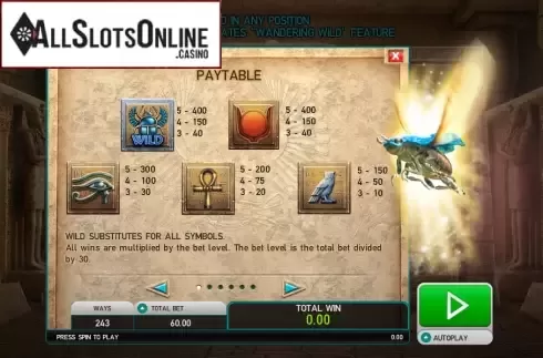 Screen3. Khepri from Leander Games
