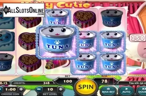 Win Screen. Kitty Cutie from Nucleus Gaming
