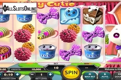 Reel Screen. Kitty Cutie from Nucleus Gaming