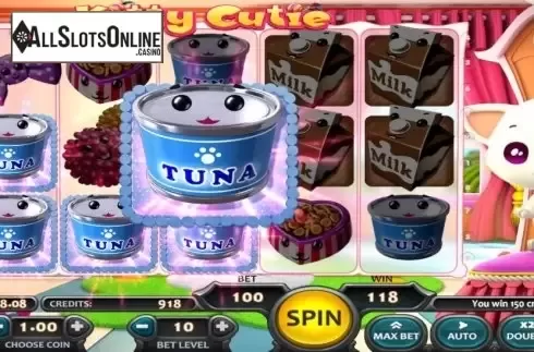 Win Screen. Kitty Cutie from Nucleus Gaming
