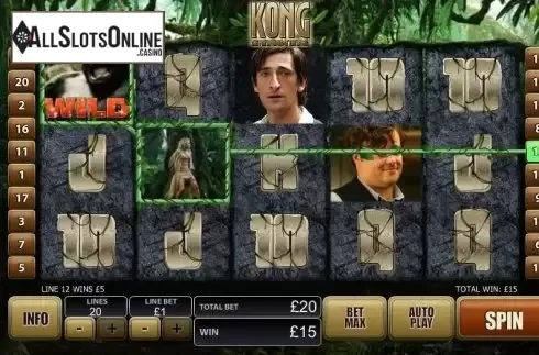 Wild. Kong from Playtech