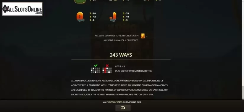 Ways to win Screen