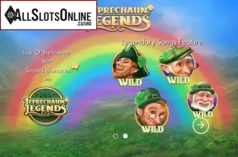 Game features. Leprechaun Legends from Genesis