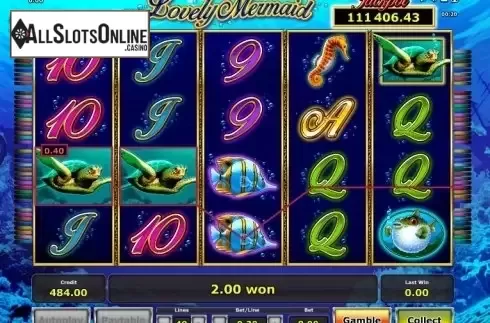 Win. Lovely Mermaid from Greentube