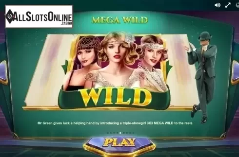 Paytable 4. Lucky Mr Green from Red Tiger