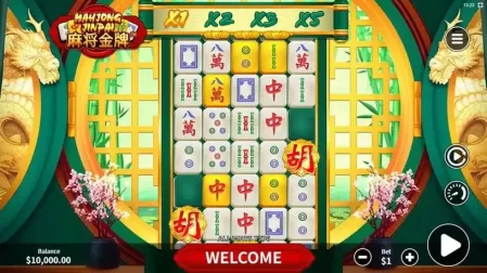Mahjong Jinpai slot screenshot 1