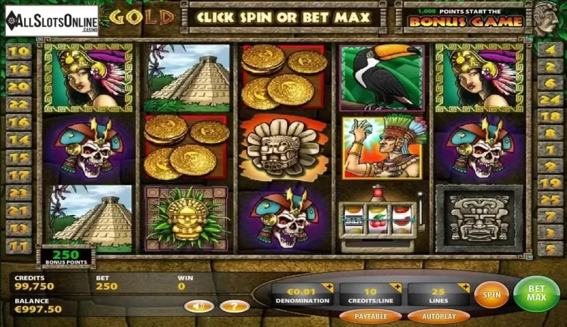 Reel Screen. Maya Gold (IGT) from IGT