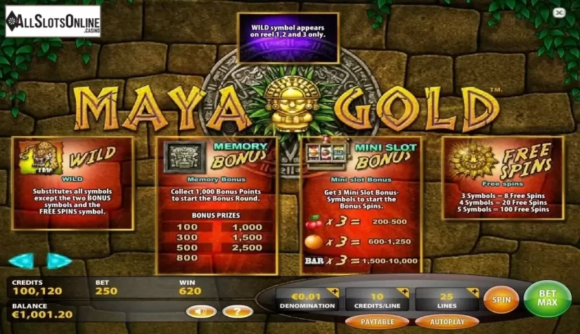 Features. Maya Gold (IGT) from IGT