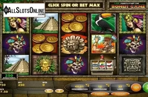 Reel Screen. Maya Gold (IGT) from IGT
