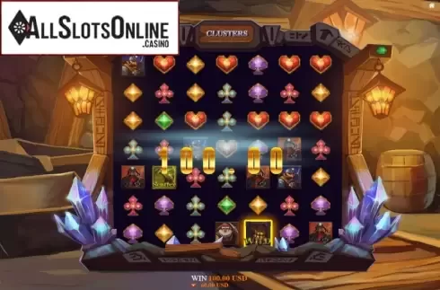 Win Screen 2. Mines of Glory from Betixon