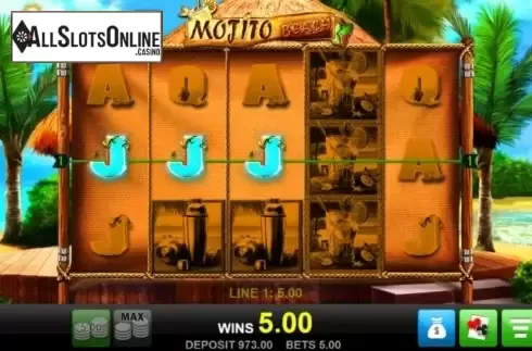Win Screen 1. Mojito Beach from edict