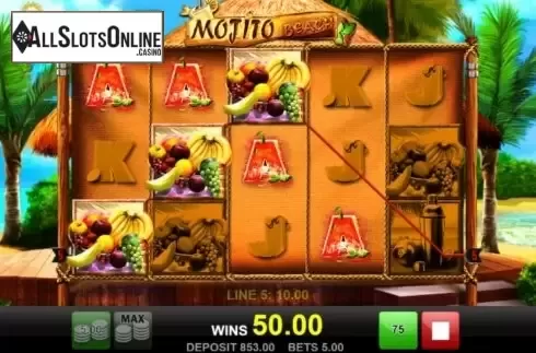 Win Screen 2. Mojito Beach from edict