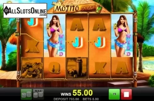 Win Screen 4. Mojito Beach from edict