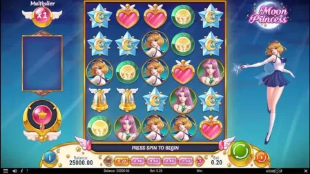 Moon Princess slot screenshot 1